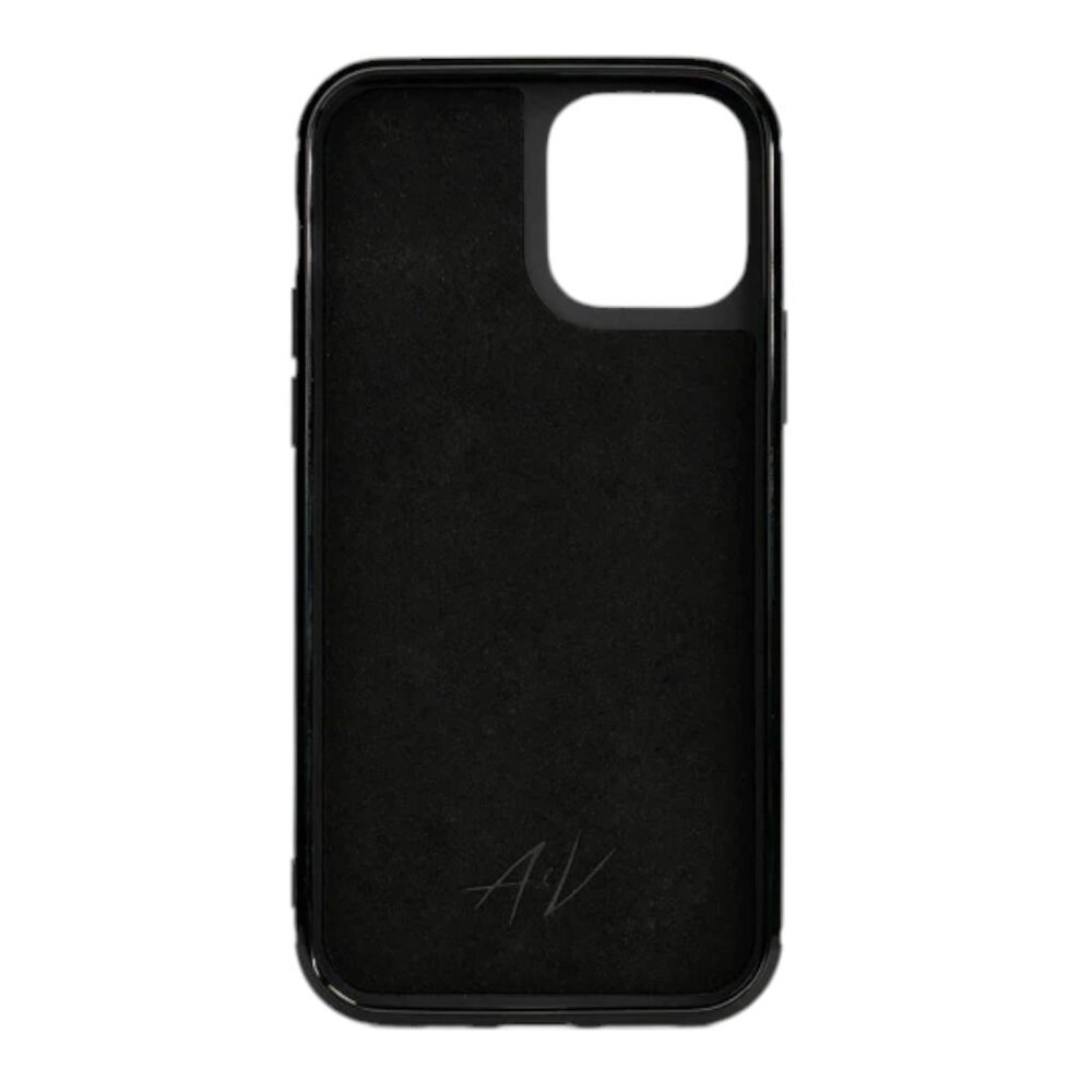 Stylish iPhone 13 Case - Real Python Leather - Gold Color - Picture 4 of 5